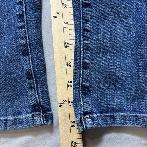 Eileen Fisher Denim Jeans Womens Medium M Dark Wash Straight Leg 32x28 - Picture 3 of 7